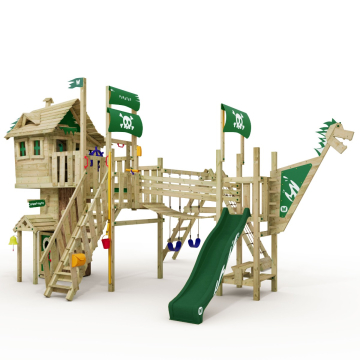 Baumhaus Wickey Prime NeverLand Gold ohne Turborutsche  621060_k