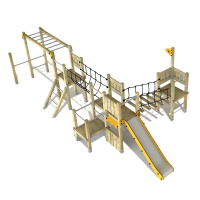 Klettergerüst für Spielplatz Wickey PRO MAGIC Sprint  100358