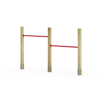 Doppel-Reck Wickey FIT Tumble 302 - Länge Reckstange 125 cm  833464