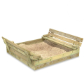 Sandkasten Flip mit Klappdeckel 120x125 cm  620247