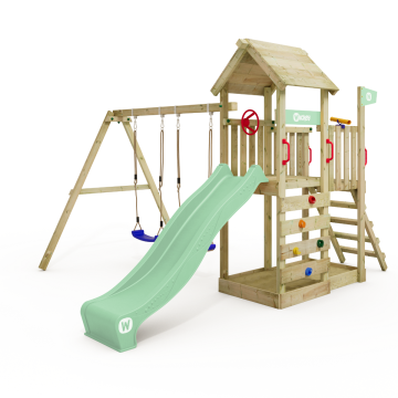 Spielturm Wickey MultiFlyer mit Holzdach und verschiedenen Anbaumodulen  11070001010000_k