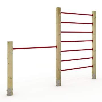Kletterleiter mit Einzel-Reck Wickey PRO Tumble 318PX  100722