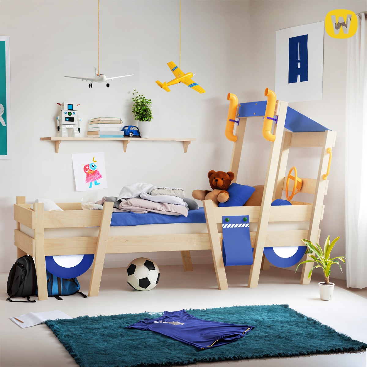 Kinderbett Wickey CrAzY Sparky Pro 630516_k