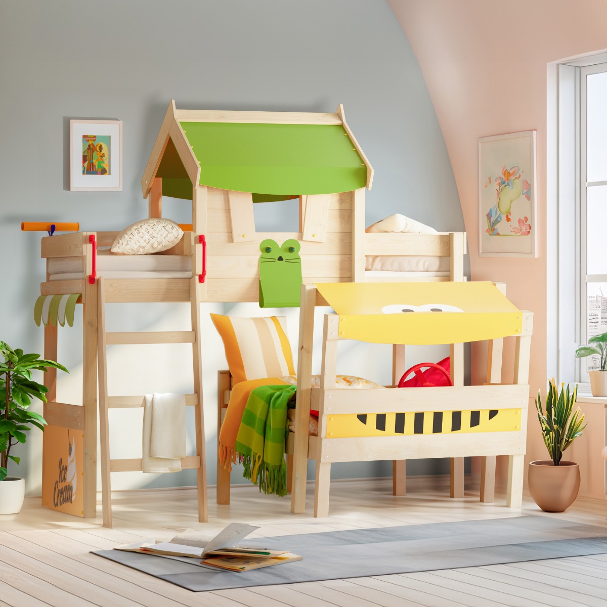 Etagenbett Wickey CrAzY Trunky 630731_k