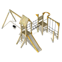 Spielplatz Klettergerüst Wickey PRO MAGIC Slider  100442_k