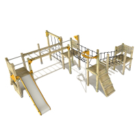 Spielturm aus Holz Wickey PRO MAGIC Track  100361