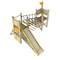 Spielturm Spielplatz Wickey PRO MAGIC Run  100352