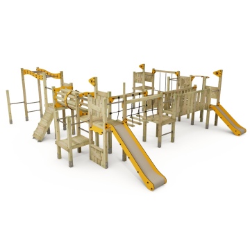 Spielplatz-Klettergerüst Wickey PRO MAGIC Marathon  101093